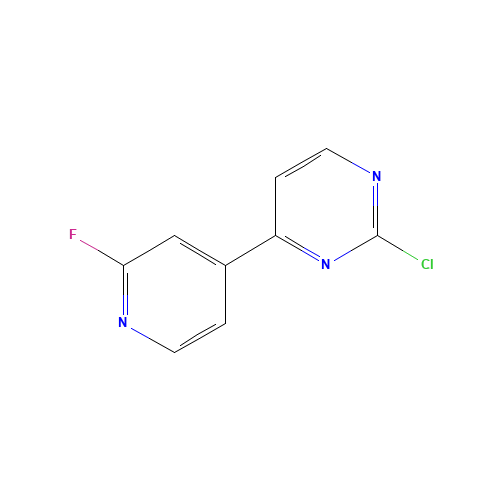 2-chloro-4-(2-fluoropyridin-4-yl)pyrimidine (CAS: 361147-25-3) - Related Chemical Product