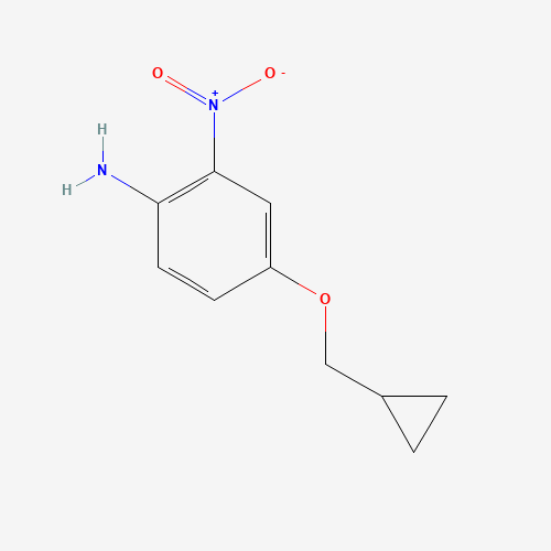 4-(cyclopropylmethoxy)-2-nitroaniline (CAS: 122828-51-7) - Related Chemical Product