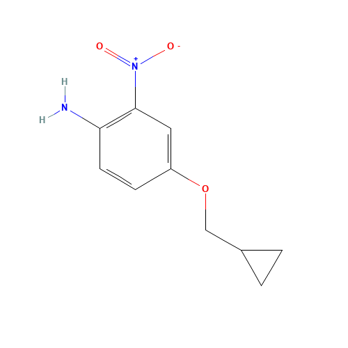 4-(cyclopropylmethoxy)-2-nitroaniline (CAS: 122828-51-7) - Related Chemical Product