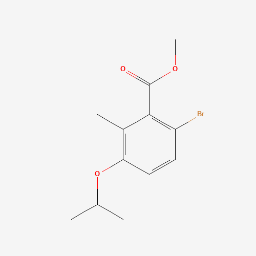 methyl 6-bromo-2-methyl-3-propan-2-yloxybenzoate (CAS: 1616288-93-7) - Related Chemical Product