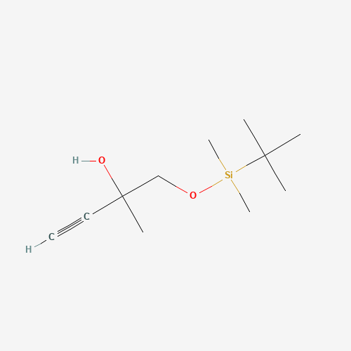 1-[tert-butyl(dimethyl)silyl]oxy-2-methylbut-3-yn-2-ol (CAS: 915717-37-2) - Related Chemical Product