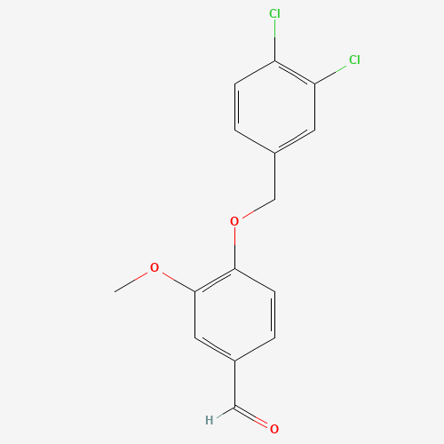 4-[(3,4-dichlorophenyl)methoxy]-3-methoxybenzaldehyde (CAS: 423151-49-9) - Related Chemical Product