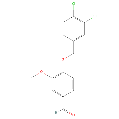 4-[(3,4-dichlorophenyl)methoxy]-3-methoxybenzaldehyde (CAS: 423151-49-9) - Related Chemical Product