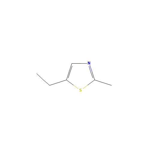 5-ethyl-2-methyl-1,3-thiazole (CAS: 19961-52-5) - Chemical Structure and Molecular Formula 