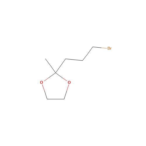 2-(3-bromopropyl)-2-methyl-1,3-dioxolane (CAS: 24400-75-7) - Related Chemical Product