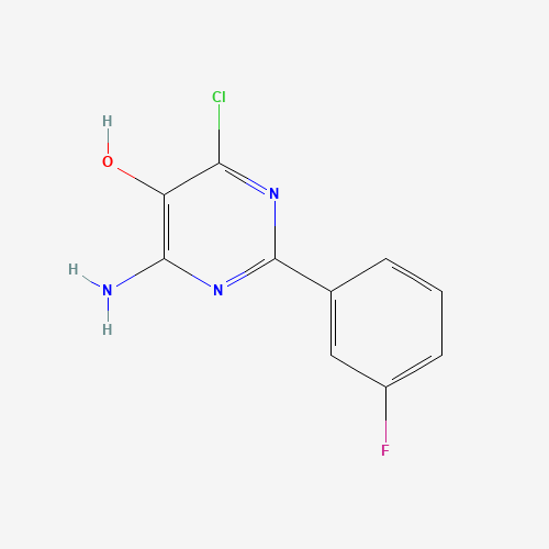 4-amino-6-chloro-2-(3-fluorophenyl)pyrimidin-5-ol (CAS: 1303588-04-6) - Related Chemical Product