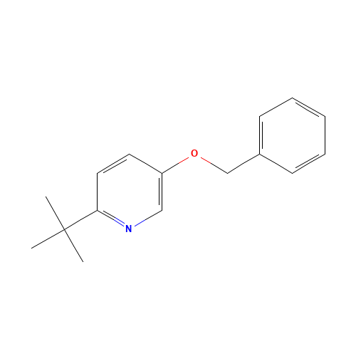 2-tert-butyl-5-phenylmethoxypyridine (CAS: 1196074-15-3) - Related Chemical Product