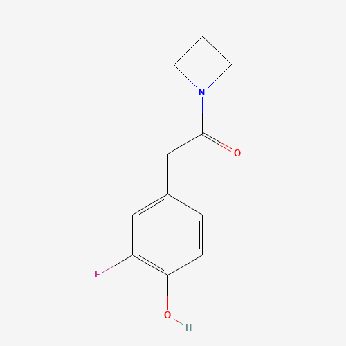 1-(azetidin-1-yl)-2-(3-fluoro-4-hydroxyphenyl)ethanone (CAS: 1402554-73-7) - Related Chemical Product