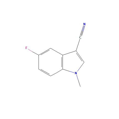 5-fluoro-1-methylindole-3-carbonitrile (CAS: 125817-98-3) - Related Chemical Product
