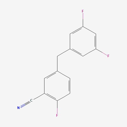 5-[(3,5-difluorophenyl)methyl]-2-fluorobenzonitrile (CAS: 1108745-25-0) - Related Chemical Product