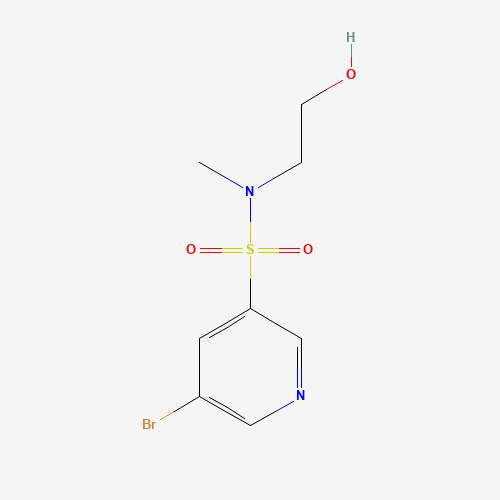 5-bromo-N-(2-hydroxyethyl)-N-methylpyridine-3-sulfonamide (CAS: 1244060-03-4) - Related Chemical Product