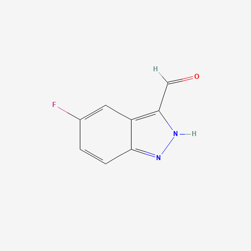 5-fluoro-2H-indazole-3-carbaldehyde (CAS: 485841-48-3) - Related Chemical Product