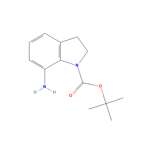 tert-butyl 7-amino-2,3-dihydroindole-1-carboxylate (CAS: 885272-44-6) - Related Chemical Product
