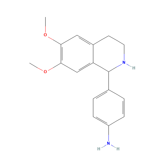 4-(6,7-dimethoxy-1,2,3,4-tetrahydroisoquinolin-1-yl)aniline (CAS: 217191-31-6) - Related Chemical Product
