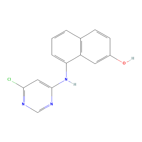 8-[(6-chloropyrimidin-4-yl)amino]naphthalen-2-ol (CAS: 913296-78-3) - Related Chemical Product