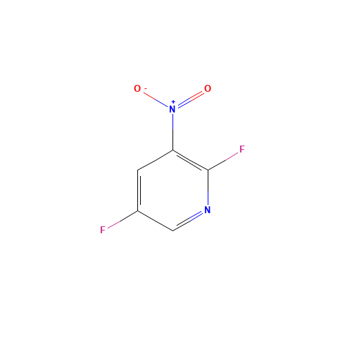 2,5-difluoro-3-nitropyridine (CAS: 179558-82-8) - Chemical Structure and Molecular Formula 