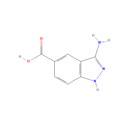 3-amino-1H-indazole-5-carboxylic acid (CAS: 871709-84-1) - Related Chemical Product