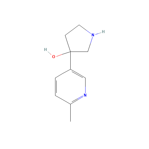 3-(6-methylpyridin-3-yl)pyrrolidin-3-ol (CAS: 1003639-52-8) - Related Chemical Product
