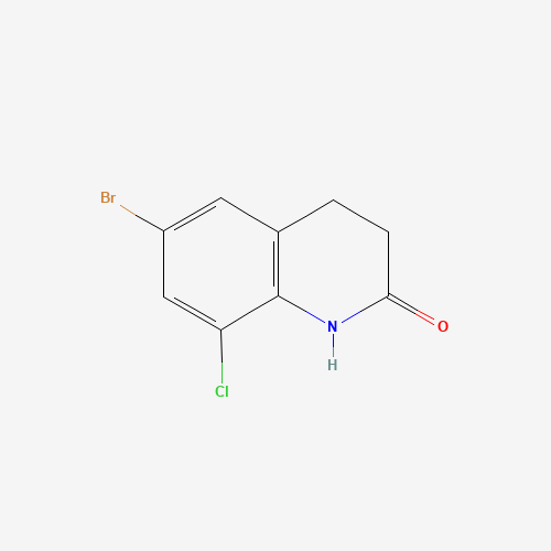 6-bromo-8-chloro-3,4-dihydro-1H-quinolin-2-one (CAS: 1404367-50-5) - Related Chemical Product