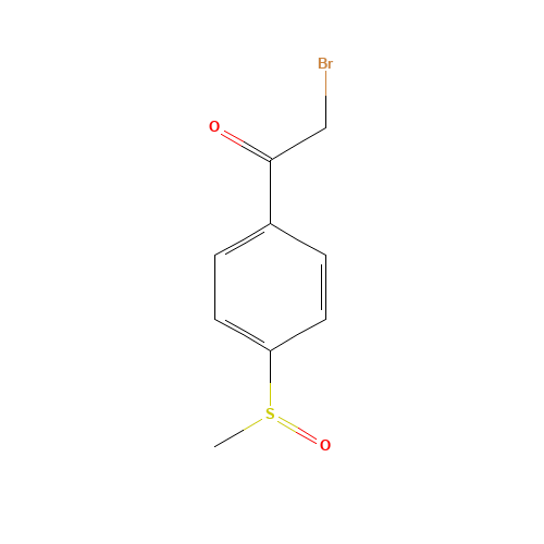 2-bromo-1-(4-methylsulfinylphenyl)ethanone (CAS: 3323-79-3) - Related Chemical Product