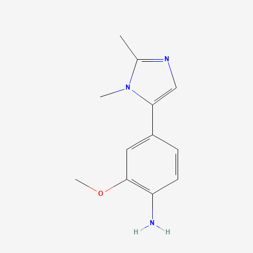 4-(2,3-dimethylimidazol-4-yl)-2-methoxyaniline (CAS: 1400287-29-7) - Related Chemical Product