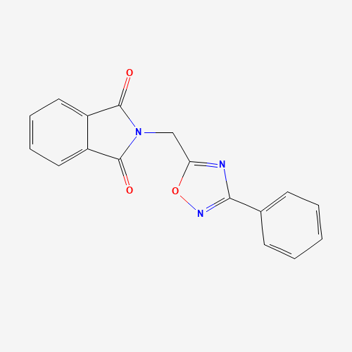 2-[(3-phenyl-1,2,4-oxadiazol-5-yl)methyl]isoindole-1,3-dione (CAS: 219611-74-2) - Related Chemical Product