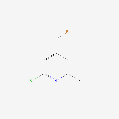 4-(bromomethyl)-2-chloro-6-methylpyridine (CAS: 1227588-90-0) - Related Chemical Product