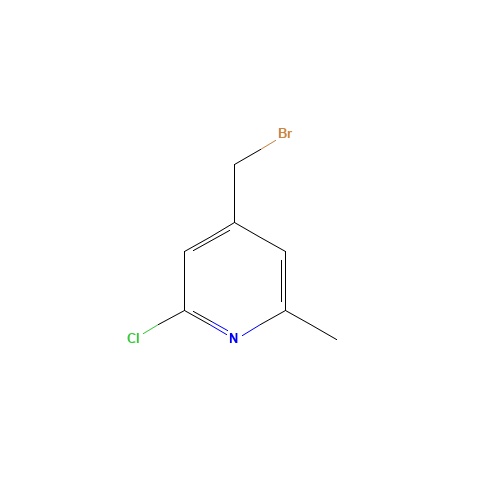 4-(bromomethyl)-2-chloro-6-methylpyridine (CAS: 1227588-90-0) - Related Chemical Product
