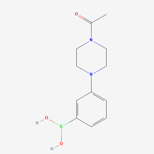 [3-(4-acetylpiperazin-1-yl)phenyl]boronic acid (CAS: 1228182-95-3) - Related Chemical Product