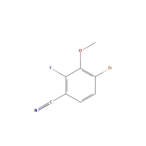 4-bromo-2-fluoro-3-methoxybenzonitrile (CAS: 1426073-33-7) - Related Chemical Product