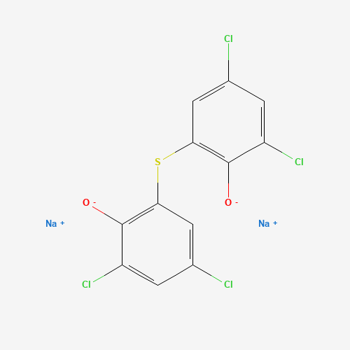 disodium;2,4-dichloro-6-(3,5-dichloro-2-oxidophenyl)sulfanylphenolate (CAS: 6385-58-6) - Related Chemical Product
