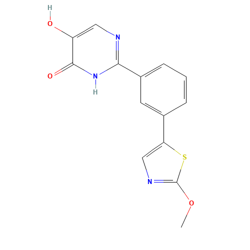 5-hydroxy-2-[3-(2-methoxy-1,3-thiazol-5-yl)phenyl]-1H-pyrimidin-6-one (CAS: 1333239-82-9) - Related Chemical Product
