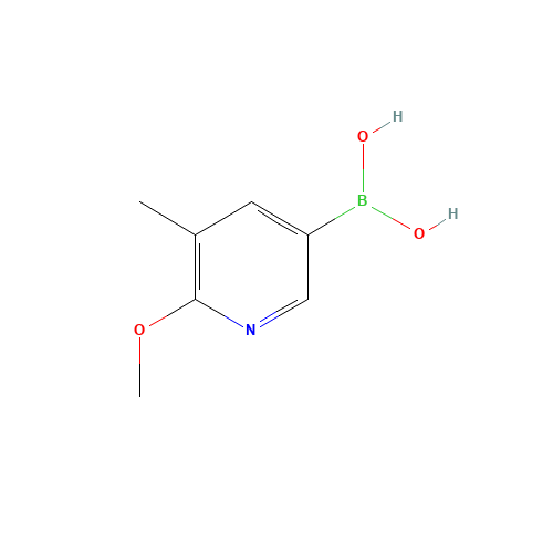 (6-methoxy-5-methylpyridin-3-yl)boronic acid (CAS: 1083168-99-3) - Related Chemical Product