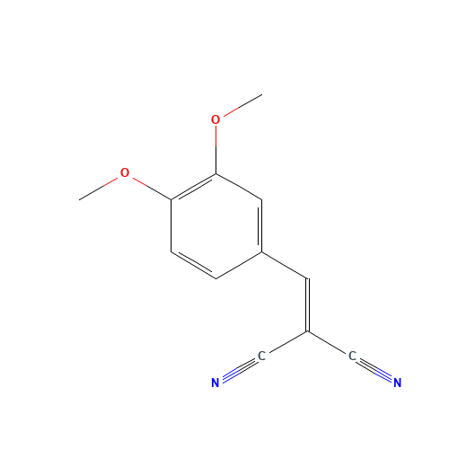 2-[(3,4-dimethoxyphenyl)methylidene]propanedinitrile (CAS: 2972-80-7) - Related Chemical Product