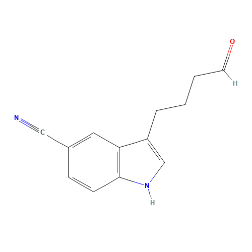 3-(4-oxobutyl)-1H-indole-5-carbonitrile (CAS: 913730-89-9) - Related Chemical Product