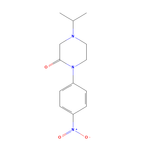 1-(4-nitrophenyl)-4-propan-2-ylpiperazin-2-one (CAS: 925920-71-4) - Related Chemical Product