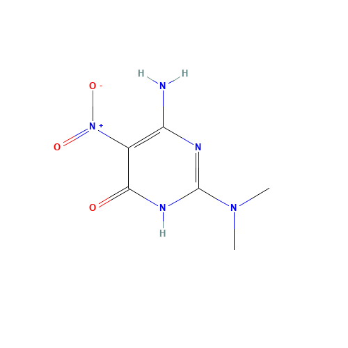 6-amino-2-(dimethylamino)-5-nitro-1H-pyrimidin-4-one (CAS: 880-89-7) - Related Chemical Product