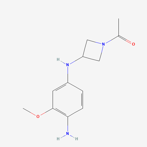1-[3-(4-amino-3-methoxyanilino)azetidin-1-yl]ethanone (CAS: 1375465-31-8) - Related Chemical Product