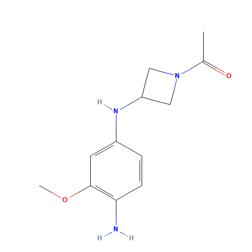 1-[3-(4-amino-3-methoxyanilino)azetidin-1-yl]ethanone (CAS: 1375465-31-8) - Related Chemical Product