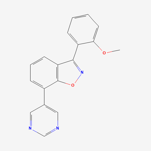 3-(2-methoxyphenyl)-7-pyrimidin-5-yl-1,2-benzoxazole (CAS: 1428881-78-0) - Related Chemical Product