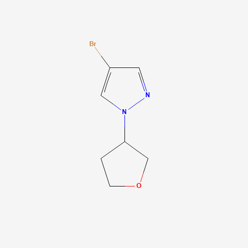 4-bromo-1-(oxolan-3-yl)pyrazole (CAS: 1040377-07-8) - Related Chemical Product