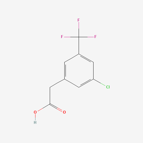 2-[3-chloro-5-(trifluoromethyl)phenyl]acetic acid (CAS: 886496-99-7) - Related Chemical Product