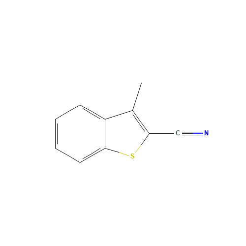 3-methyl-1-benzothiophene-2-carbonitrile (CAS: 3216-49-7) - Related Chemical Product