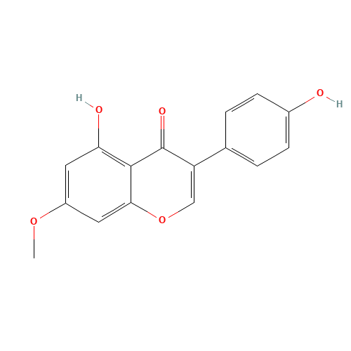 5-hydroxy-3-(4-hydroxyphenyl)-7-methoxychromen-4-one (CAS: 552-59-0) - Related Chemical Product