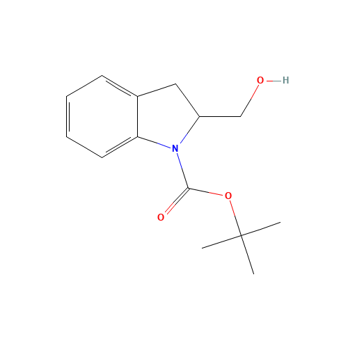 tert-butyl 2-(hydroxymethyl)-2,3-dihydroindole-1-carboxylate (CAS: 172647-87-9) - Related Chemical Product