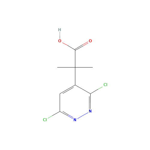2-(3,6-dichloropyridazin-4-yl)-2-methylpropanoic acid (CAS: 1379671-07-4) - Related Chemical Product