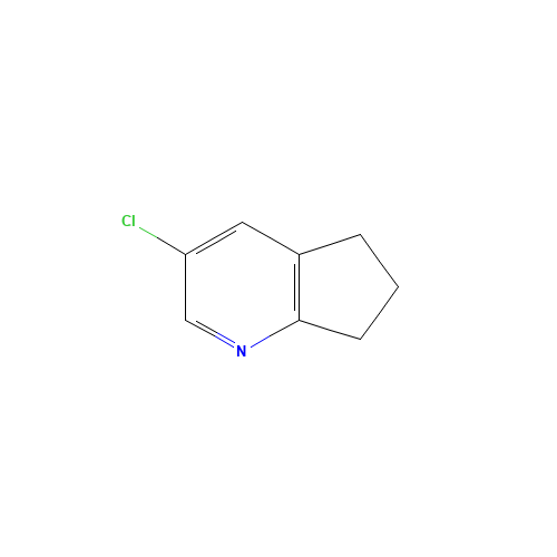3-chloro-6,7-dihydro-5H-cyclopenta[b]pyridine (CAS: 126215-93-8) - Related Chemical Product