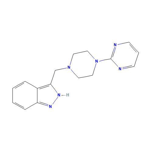 3-[(4-pyrimidin-2-ylpiperazin-1-yl)methyl]-2H-indazole (CAS: 160008-55-9) - Related Chemical Product
