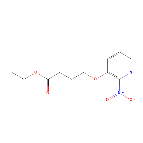 ethyl 4-(2-nitropyridin-3-yl)oxybutanoate (CAS: 144879-54-9) - Related Chemical Product