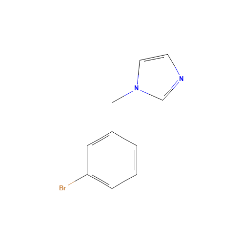 1-[(3-bromophenyl)methyl]imidazole (CAS: 72459-47-3) - Related Chemical Product